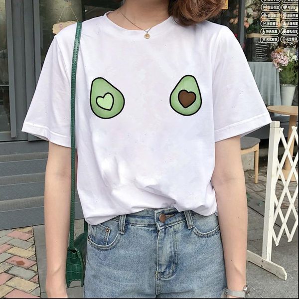 avocado kawaii harajuku short sleeve t shirt women summer ullzang funny cute 90s t shirt femme grunge tees female, White
avocado kawaii harajuku short sleeve t shirt women summer ullzang funny cute 90s t shirt femme grunge tees female, White