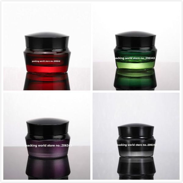 storage bottles & jars 30g black glass bottle/jar/pot for cream/essence/serum/gel/moisturizer/mask/gel wax skin care jar/pot cosmetic packin
storage bottles & jars 30g black glass bottle/jar/pot for cream/essence/serum/gel/moisturizer/mask/gel wax skin care jar/pot cosmetic packin