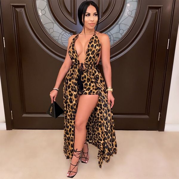 p1xmi cy8646 2020 autumn dress coat new set leopard print hanging shorts neck dress minpl two-piece women's coat, Gray
p1xmi cy8646 2020 autumn dress coat new set leopard print hanging shorts neck dress minpl two-piece women's coat, Gray