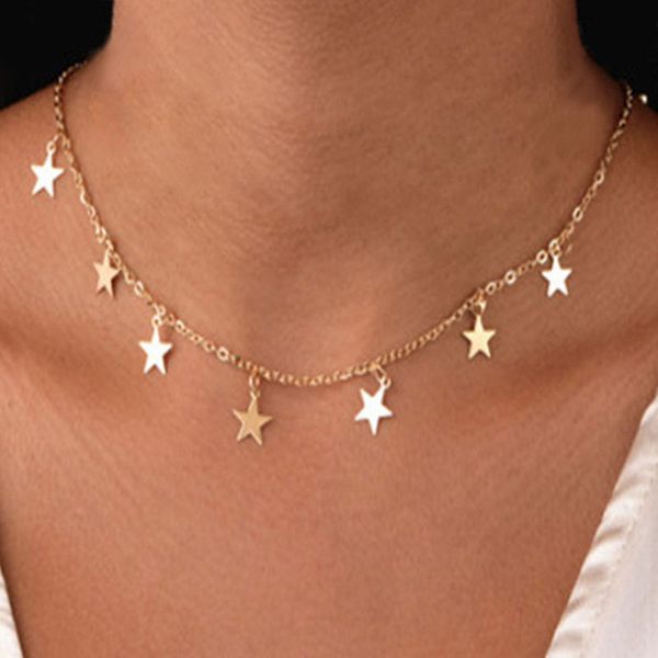 stainless steel animal butterfly star gold choker necklace women chokers necklaces pendant femme chain vintage boho beach jewelry gifts, Silver
stainless steel animal butterfly star gold choker necklace women chokers necklaces pendant femme chain vintage boho beach jewelry gifts, Silver