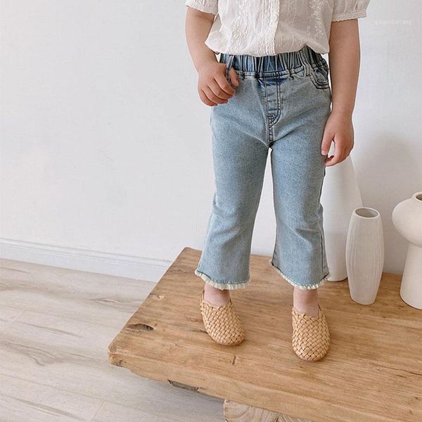 spring summer girls fashion thin denim bell-bottomed pants korean style baby girl casual flared trousers1, Blue
spring summer girls fashion thin denim bell-bottomed pants korean style baby girl casual flared trousers1, Blue
