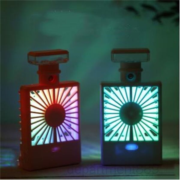 a-perfume bottle spray charging cooling fan night light usb humidifier fans summer office portable travel accessory dha307
a-perfume bottle spray charging cooling fan night light usb humidifier fans summer office portable travel accessory dha307
