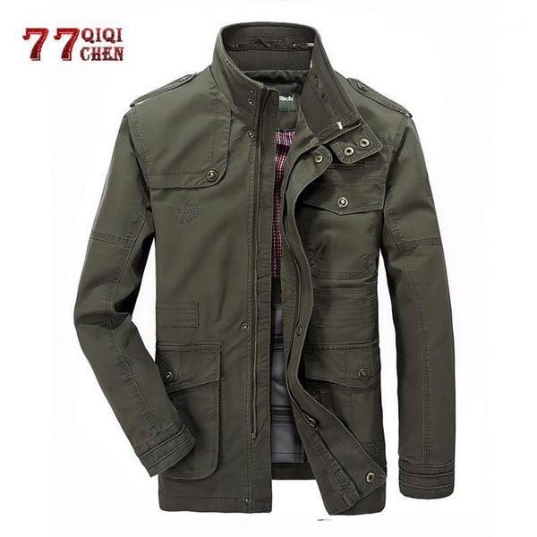 autumn army long jacket men casual cotton trench coat multi-pocket windbreaker flight tactical jacket chaqueta hombre1, Black;brown
autumn army long jacket men casual cotton trench coat multi-pocket windbreaker flight tactical jacket chaqueta hombre1, Black;brown