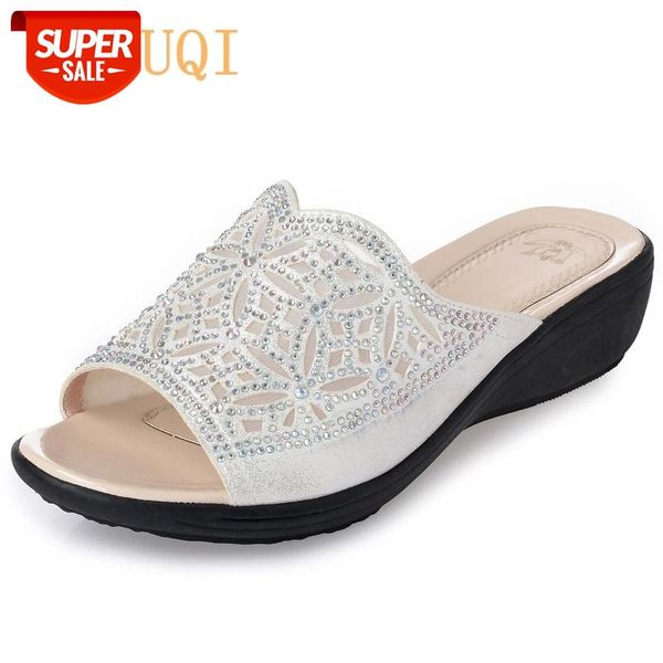 aiyuqi 2020 summer fashion woman slippers bling big size 41 42 43 sandals silver rhinestone wedges flip flop women #ke4q, Black
aiyuqi 2020 summer fashion woman slippers bling big size 41 42 43 sandals silver rhinestone wedges flip flop women #ke4q, Black