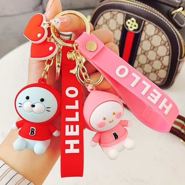 korea cute seal keychain pendant stereo cartoon doll couple bag hanging ornament birthday gift wholesale
korea cute seal keychain pendant stereo cartoon doll couple bag hanging ornament birthday gift wholesale