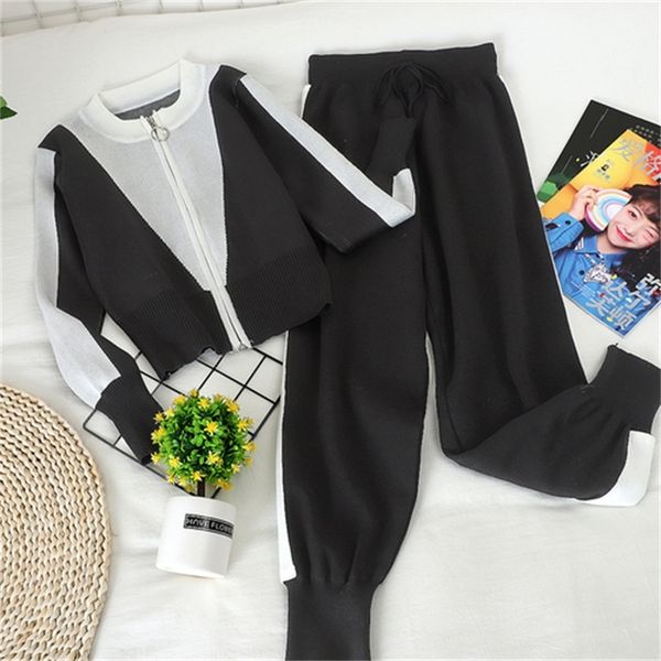 2021 new new hit color ice silk knit cardigan elastic waist casual pants sports fitness suit ried, Gray
2021 new new hit color ice silk knit cardigan elastic waist casual pants sports fitness suit ried, Gray