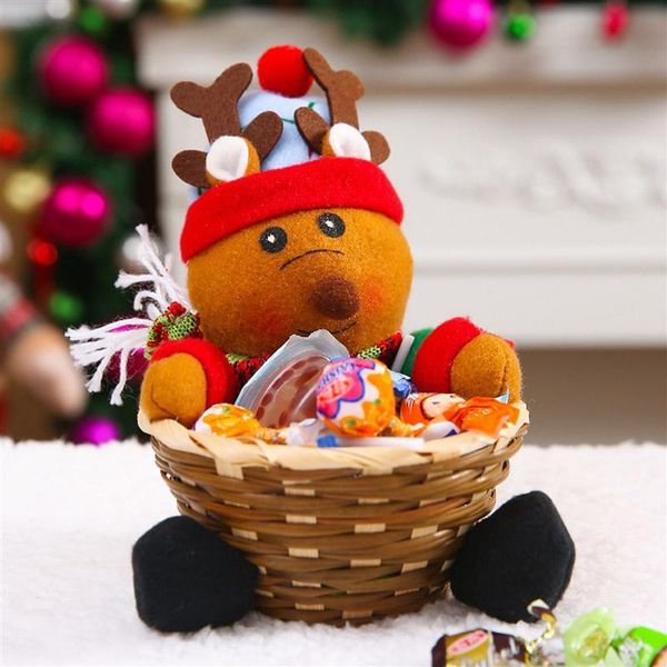 1pc xmas adornments gift acessories adorable doll basket window decoration christmas party candy box
1pc xmas adornments gift acessories adorable doll basket window decoration christmas party candy box