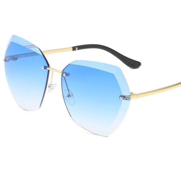 2020oversized rimless sunglasses women square metal frame clear lens sun glasses vintage brand designer sunglass ladies lism, White;black
2020oversized rimless sunglasses women square metal frame clear lens sun glasses vintage brand designer sunglass ladies lism, White;black