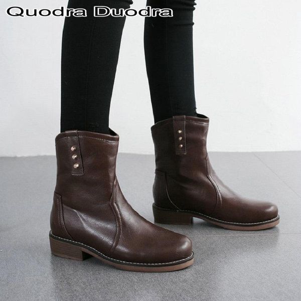 winter warm plush round toe shoes boots motorcycle ankle square heels women horse riding, Black
winter warm plush round toe shoes boots motorcycle ankle square heels women horse riding, Black