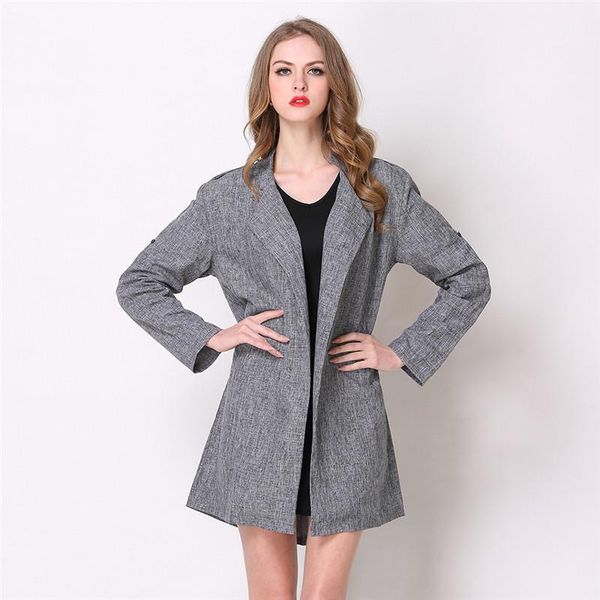 women trench coat spring and autumn new leisure wild women large size long sleeve turn down collar windbreaker plus size xl-5xl1, Tan;black
women trench coat spring and autumn new leisure wild women large size long sleeve turn down collar windbreaker plus size xl-5xl1, Tan;black