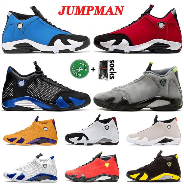 xv 14 14s gym blue basketball jumpman shoes spm black blue graphite university gold black toe retro men trainers size 13, White;red