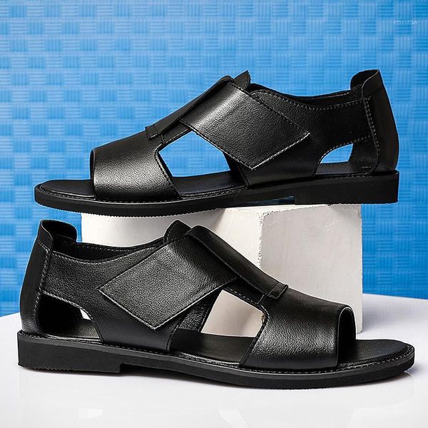 2020 summer gladiator men's beach sandals outdoor breathable shoes roman good quality men casual shoe flip flops large size 441, Black
2020 summer gladiator men's beach sandals outdoor breathable shoes roman good quality men casual shoe flip flops large size 441, Black