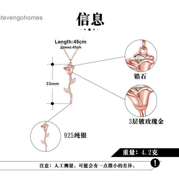 jewelry korean rinntin necklace 925 style silver rose small fresh clavicle chain
jewelry korean rinntin necklace 925 style silver rose small fresh clavicle chain