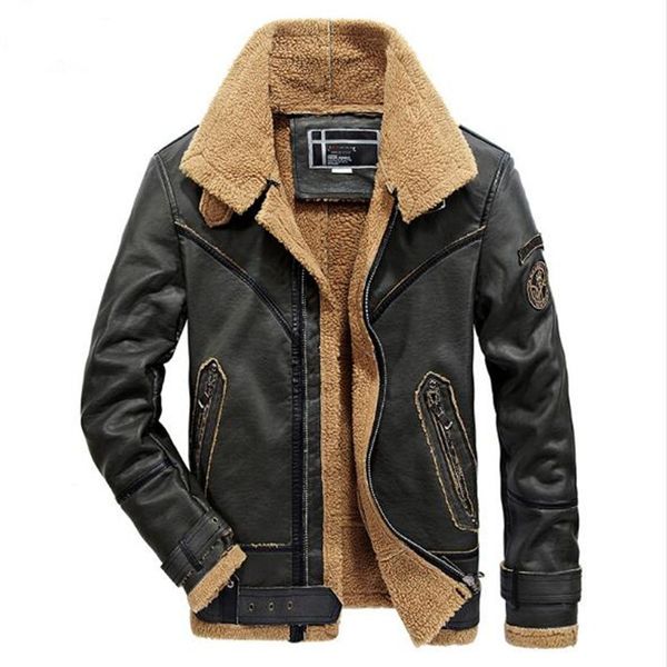 2021 inverno couro dos homens do plutnio pele forrada casaco de moda quente outwear jaqueta estilo vintage zk4w, Black
2021 inverno couro dos homens do plutnio pele forrada casaco de moda quente outwear jaqueta estilo vintage zk4w, Black