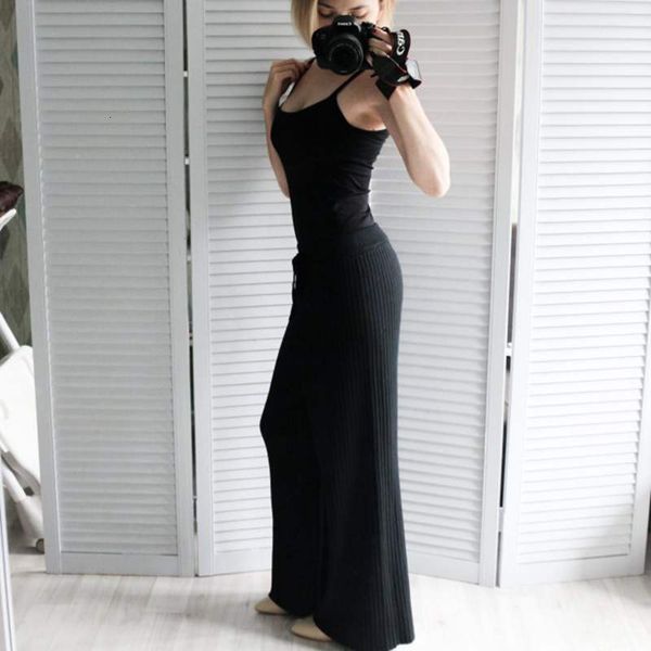 2021 new fall winter knitted sweater trousers drawstring high waist pant thick warm pleated women wide leg pants black gray rrio, Black;white
2021 new fall winter knitted sweater trousers drawstring high waist pant thick warm pleated women wide leg pants black gray rrio, Black;white