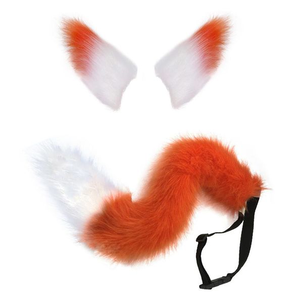 65cm cosplay halloween fox ears tail plush suit cosplay costumes props multi-color optional simulation cat wolf animal plush toys
65cm cosplay halloween fox ears tail plush suit cosplay costumes props multi-color optional simulation cat wolf animal plush toys