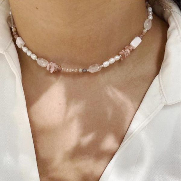 chokers 2021 bohemian beaded necklace natural stone freshwater pearl mix and match design ladies trendy charm jewelry party gifts1, Golden;silver
chokers 2021 bohemian beaded necklace natural stone freshwater pearl mix and match design ladies trendy charm jewelry party gifts1, Golden;silver