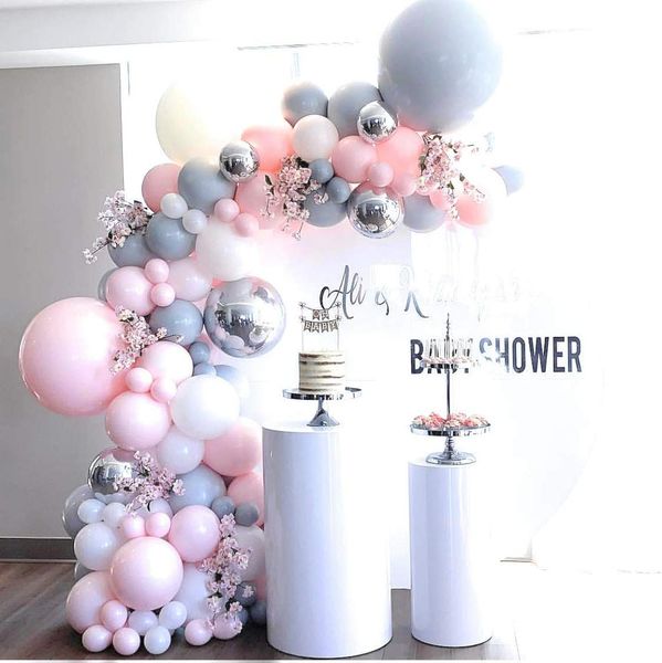 129pcs pastel baby pink gray white macaron balloons garland arch wedding baby shower party backdrop wall silver 4d balloon decor 1027
129pcs pastel baby pink gray white macaron balloons garland arch wedding baby shower party backdrop wall silver 4d balloon decor 1027