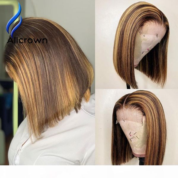 alicrown highlight t-part lace front human hair wigs for women brazilian short bob lace front wigs non-remy pre-plucked, Black;brown
alicrown highlight t-part lace front human hair wigs for women brazilian short bob lace front wigs non-remy pre-plucked, Black;brown