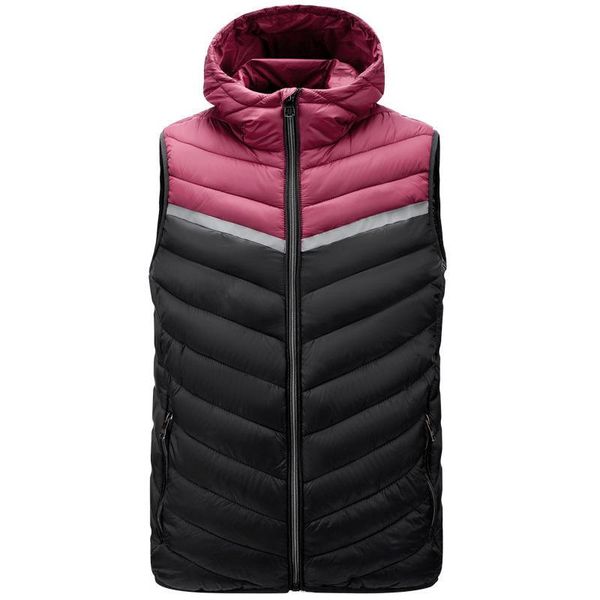 men's vests 2021 autumn winter parkas vest thick warm casual sleeveless jackets waistcoat hooded men zipper down coats male, Black;white
men's vests 2021 autumn winter parkas vest thick warm casual sleeveless jackets waistcoat hooded men zipper down coats male, Black;white