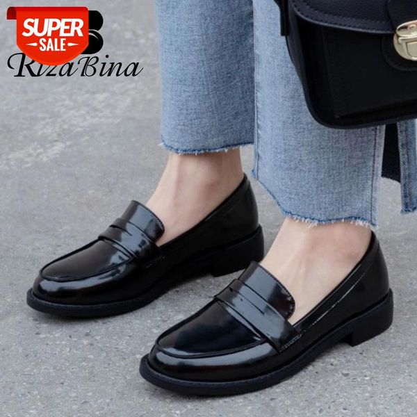rizabina new women flat shoes genuine leather round toe women shoes fashion cool daily footwear size 33-40 #jh0c
rizabina new women flat shoes genuine leather round toe women shoes fashion cool daily footwear size 33-40 #jh0c