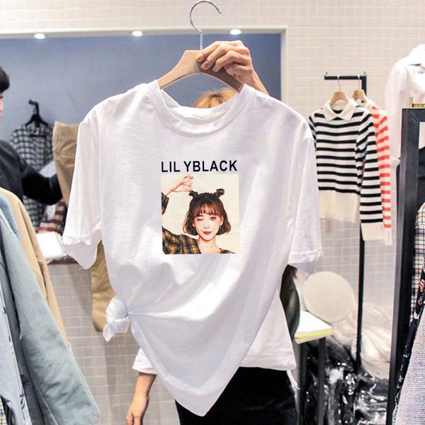 227 coat t-shirt " summer new fashion net red loose and lazy style round neck t-shirt women's middle sleeve ins super short slee, White
227 coat t-shirt " summer new fashion net red loose and lazy style round neck t-shirt women's middle sleeve ins super short slee, White