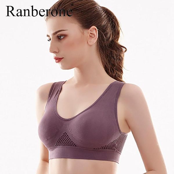 gym clothing ranberone women breathable sport bra plus size s-6xl mesh yoga ladies running shockproof push up underwear1, White;black
gym clothing ranberone women breathable sport bra plus size s-6xl mesh yoga ladies running shockproof push up underwear1, White;black