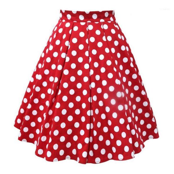 2020 summer high waist skirts women lolita polka dot flare skater pleated skirt 50s 60s vintage midi skirts womens jupe femme11, Black
2020 summer high waist skirts women lolita polka dot flare skater pleated skirt 50s 60s vintage midi skirts womens jupe femme11, Black