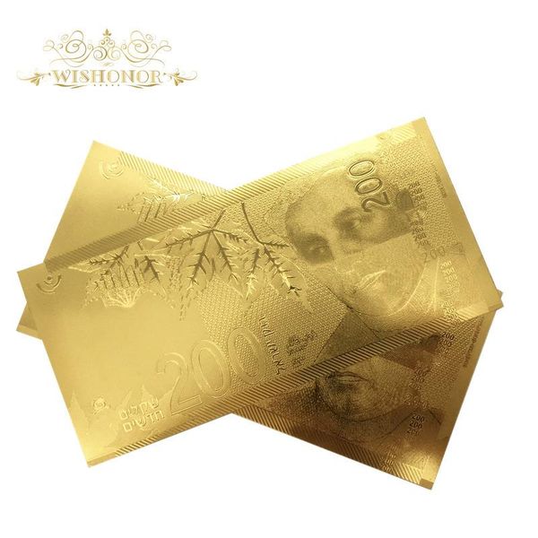 10pcs lot nice israel gold banknote 200 ils banknote in 24k gold plated fake paper money for business souvenir gifts sqcaoc pingtoy
10pcs lot nice israel gold banknote 200 ils banknote in 24k gold plated fake paper money for business souvenir gifts sqcaoc pingtoy