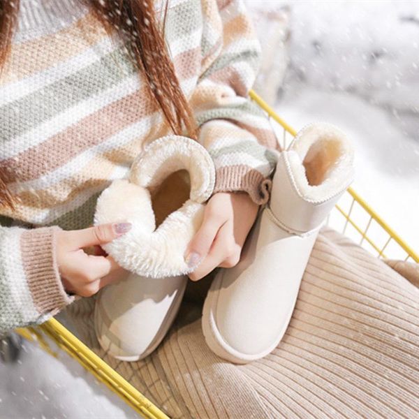 winter boots lady women's rubber shoes rain flat heel low heels booties leather booties round toe australia luxury, Black
winter boots lady women's rubber shoes rain flat heel low heels booties leather booties round toe australia luxury, Black