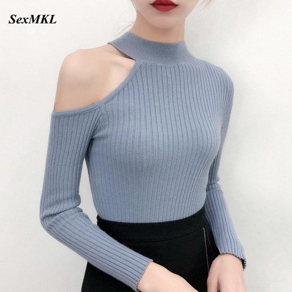 women's sweaters sexmkl women pullovers sweater 2021 korean winter knitted autumn fashion knitwear off shoulder elegant ladies, White;black
women's sweaters sexmkl women pullovers sweater 2021 korean winter knitted autumn fashion knitwear off shoulder elegant ladies, White;black