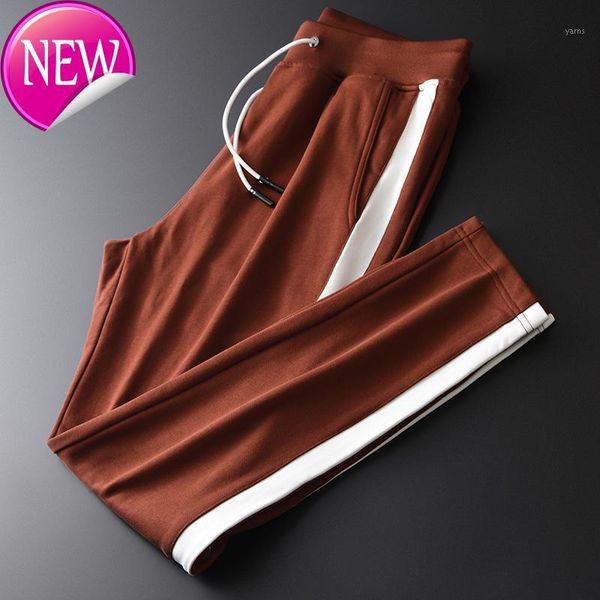 high-end 100% cotton, sports pants, color contrast, men's elastic band,1, Black
high-end 100% cotton, sports pants, color contrast, men's elastic band,1, Black