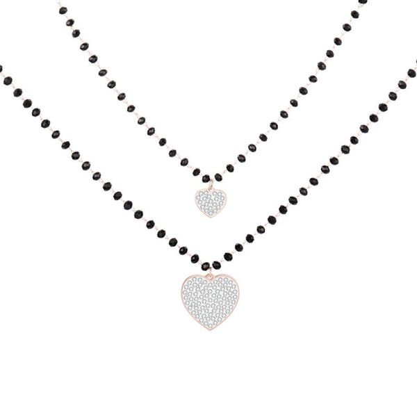 black stone bead short choker neckalces for women female neck clavicle chain collar stainless steel heart necklace jewelry, Golden;silver
black stone bead short choker neckalces for women female neck clavicle chain collar stainless steel heart necklace jewelry, Golden;silver