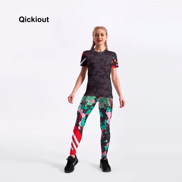 qickitout 2020 occident fashion women suits green red printed short t-shirts long pants suits sportswear for summer1, White
qickitout 2020 occident fashion women suits green red printed short t-shirts long pants suits sportswear for summer1, White