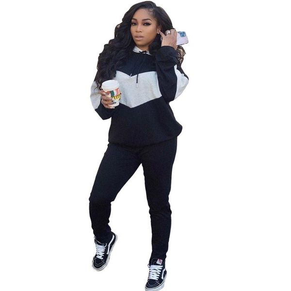 women's tracksuits casual workout two piece set women tracksuit hoodies and pants sport suit sporty active wear matching sets jogging, Gray
women's tracksuits casual workout two piece set women tracksuit hoodies and pants sport suit sporty active wear matching sets jogging, Gray