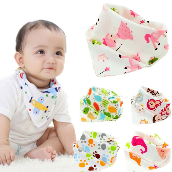 50pcs/lot baby bibs waterproof triangle cotton cartoon child baberos bandana bibs y200710
50pcs/lot baby bibs waterproof triangle cotton cartoon child baberos bandana bibs y200710