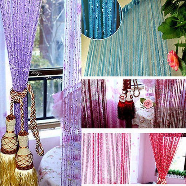 200x100cm modern style curtains silver line string curtains door window festive party indoor home wedding decoration
200x100cm modern style curtains silver line string curtains door window festive party indoor home wedding decoration