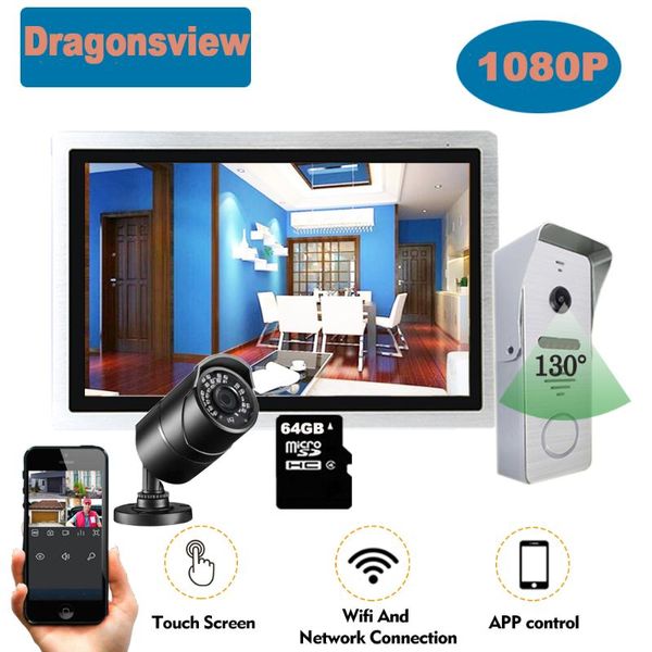 video door phones dragonsview ip phone intercom system 10 inch wifi doorbell smart wireless 1080p waterproof day night vision
video door phones dragonsview ip phone intercom system 10 inch wifi doorbell smart wireless 1080p waterproof day night vision