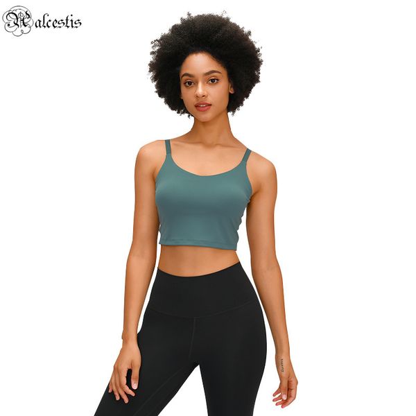 2021 sanded nude half-wear yoga suit with chest pad classic buckle beauty back sling yoga vest bottoming top, White;red
2021 sanded nude half-wear yoga suit with chest pad classic buckle beauty back sling yoga vest bottoming top, White;red