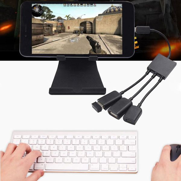 3 в 1 микро otg usb port game mouse keyboard adapter кабель для android tablet portable otg usb-адаптер кабеля
3 в 1 микро otg usb port game mouse keyboard adapter кабель для android tablet portable otg usb-адаптер кабеля