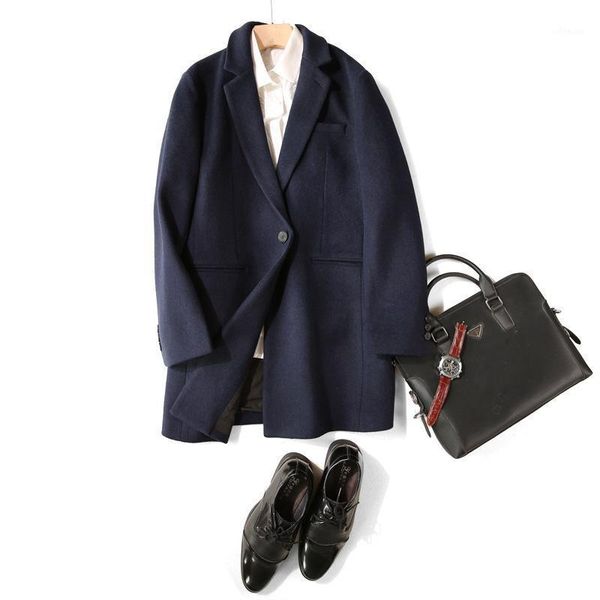 british style comfortable wool mid-length slim coat men's autumn and winter 2021 woolen coat men's clothing1, Black
british style comfortable wool mid-length slim coat men's autumn and winter 2021 woolen coat men's clothing1, Black