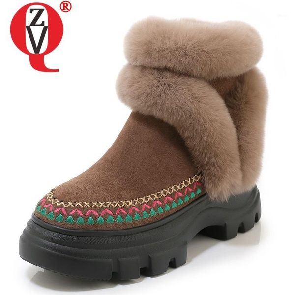 boots zvq winter warm snow outside comfortable high heels platform round toe cow suede zip women shoes drop 1, Black
boots zvq winter warm snow outside comfortable high heels platform round toe cow suede zip women shoes drop 1, Black