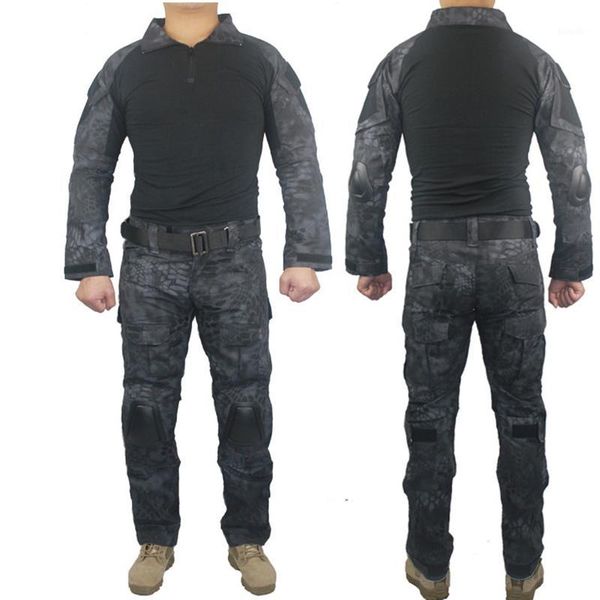 tactical bdu kryptek black uniform clothing us army combat shirt pants suit set camouflage hunting clothes gear1, Camo
tactical bdu kryptek black uniform clothing us army combat shirt pants suit set camouflage hunting clothes gear1, Camo