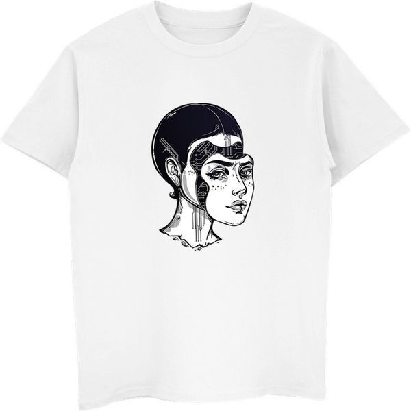 fashion short sleeve artificial intelligence sci fi ai alien cyborg tees casual streetwear harajuku hooded sweatshirt hoodie men t shirt
fashion short sleeve artificial intelligence sci fi ai alien cyborg tees casual streetwear harajuku hooded sweatshirt hoodie men t shirt