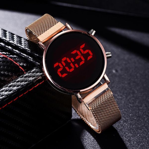 watch for women led magnetic ladies quartz wrist watches female clock fashion women luxury rose gold female clocks reloj, Silver
watch for women led magnetic ladies quartz wrist watches female clock fashion women luxury rose gold female clocks reloj, Silver