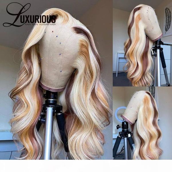 highlight human hair wig 613 honey blonde pre plucked transparent glueless weave remy frontal wigs for black women 180 density, Black;brown
highlight human hair wig 613 honey blonde pre plucked transparent glueless weave remy frontal wigs for black women 180 density, Black;brown