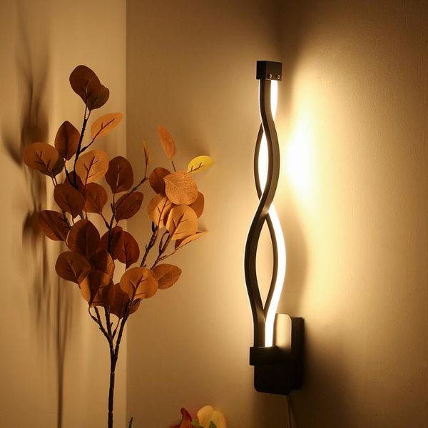 16w modern minimalist wall lamps living room bedroom bedside ac85-265v led sconce black white lamp aisle lighting decoration
16w modern minimalist wall lamps living room bedroom bedside ac85-265v led sconce black white lamp aisle lighting decoration