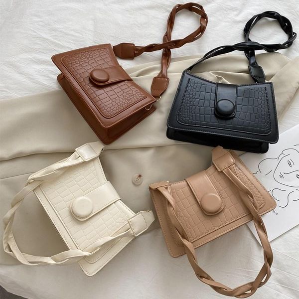 shoulder bags retro crocodile pattern crossbody for women 2021 luxury hobo designer saddle lady purses and handbags
shoulder bags retro crocodile pattern crossbody for women 2021 luxury hobo designer saddle lady purses and handbags