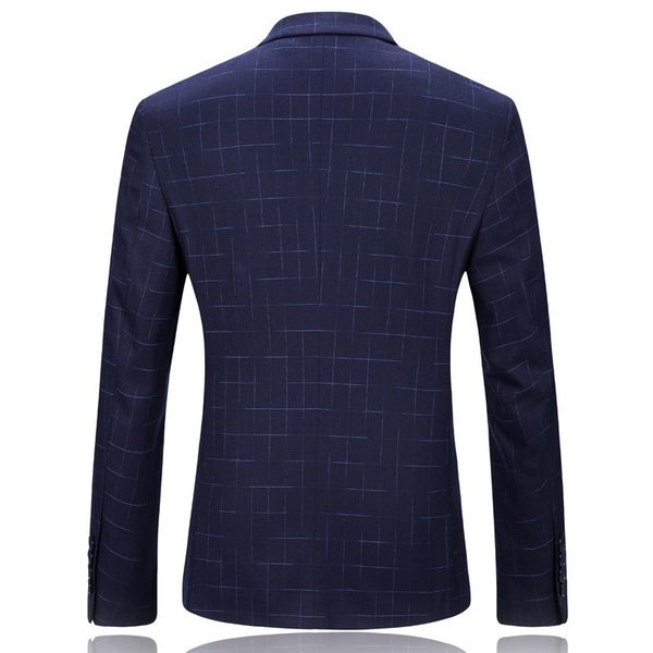 2021 Male Single Blazer Classic Trellis Business Men's Suit LZ1X, White;black
2021 Male Single Blazer Classic Trellis Business Men's Suit LZ1X, White;black