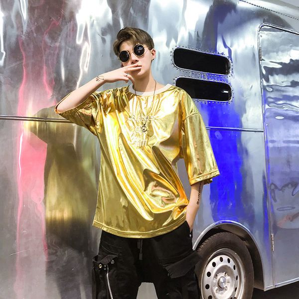 summer 2021 new full of nightclub performance t-shirt class clothes hip men's sell shipping k3pg, White;black
summer 2021 new full of nightclub performance t-shirt class clothes hip men's sell shipping k3pg, White;black